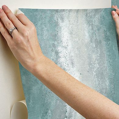 RoomMates Faux Oxidized Peel & Stick Wallpaper