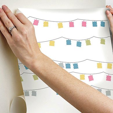 RoomMates Lanterns Peel & Stick Wallpaper