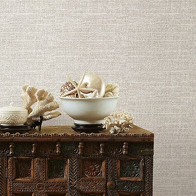 RoomMates Faux Tweed Peel & Stick Wallpaper