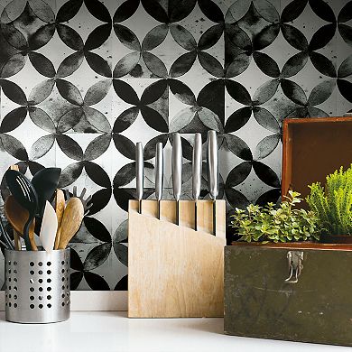RoomMates Paul Brent Moroccan Tile Peel & Stick Wallpaper