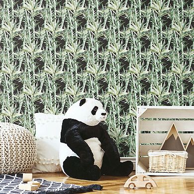 RoomMates Lucky Faux Bamboo Peel & Stick Wallpaper