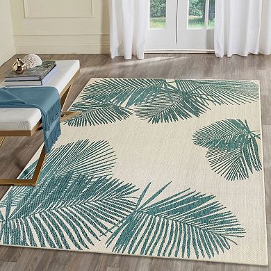 Liora Manne Carmel Palm Indoor Outdoor Rug