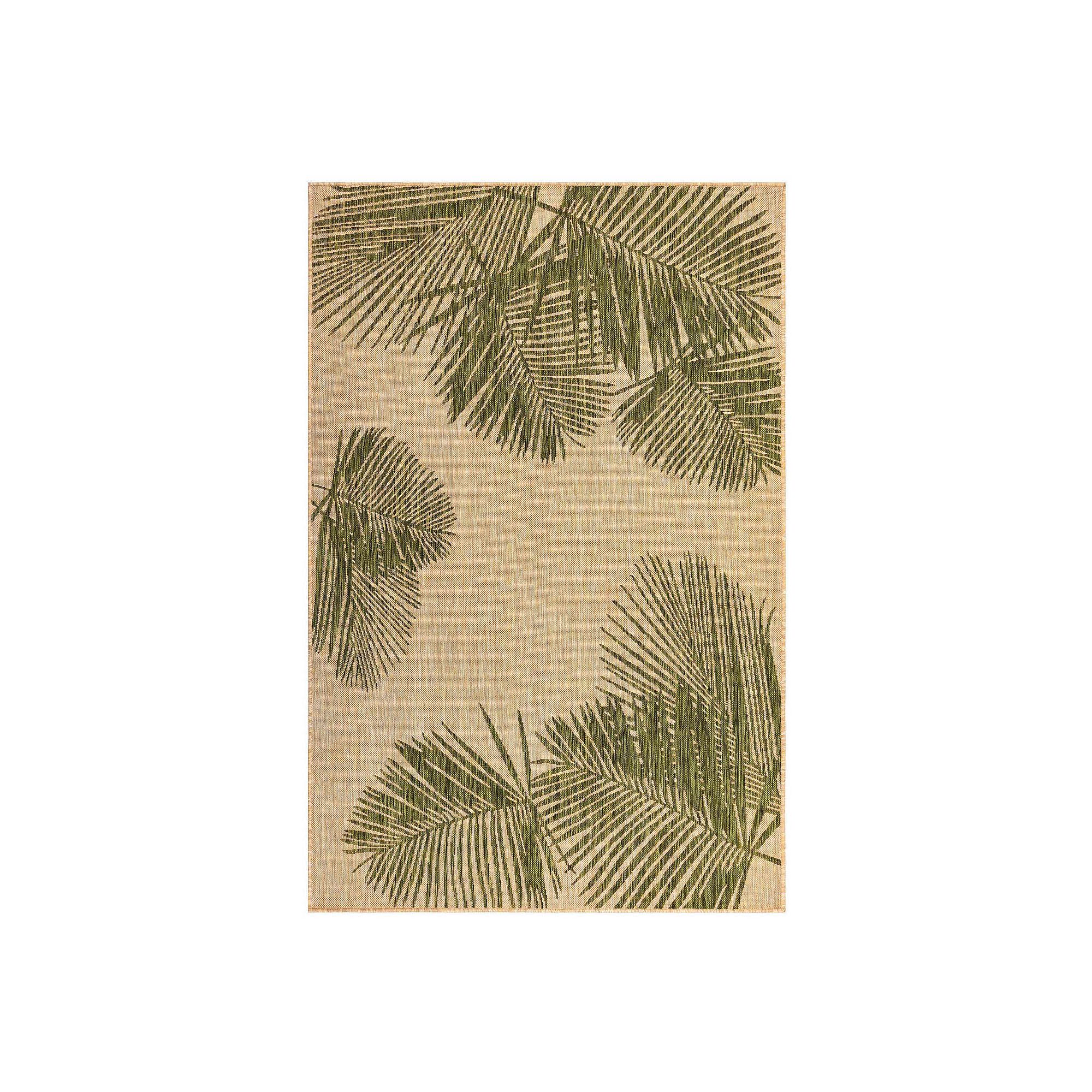 Liora Manne Carmel Palm Indoor Outdoor Rug, Green