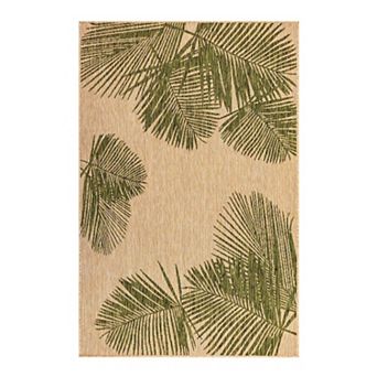 Liora Manne Carmel Palm Indoor Outdoor Rug