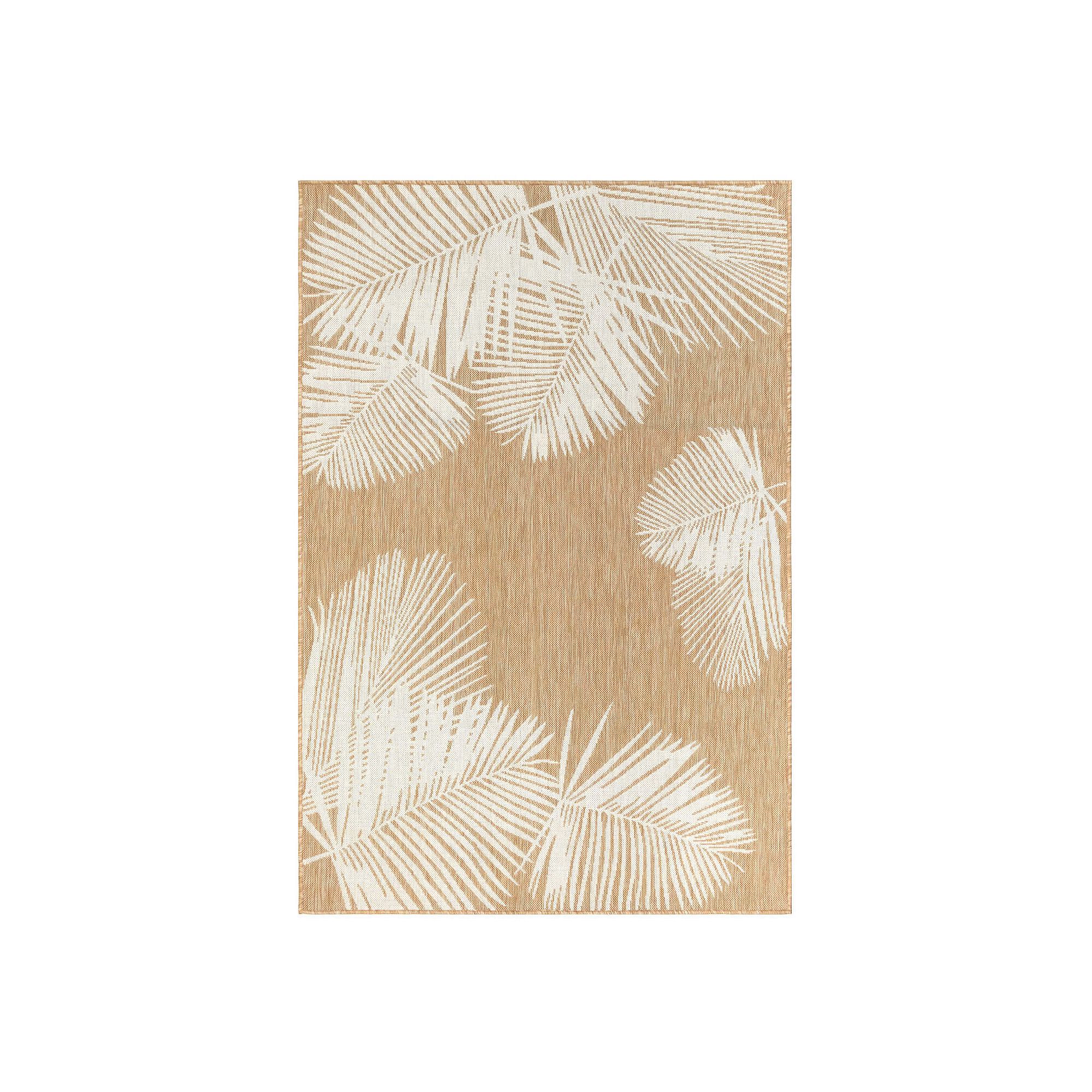 Liora Manne Carmel Palm Indoor Outdoor Rug, Brown