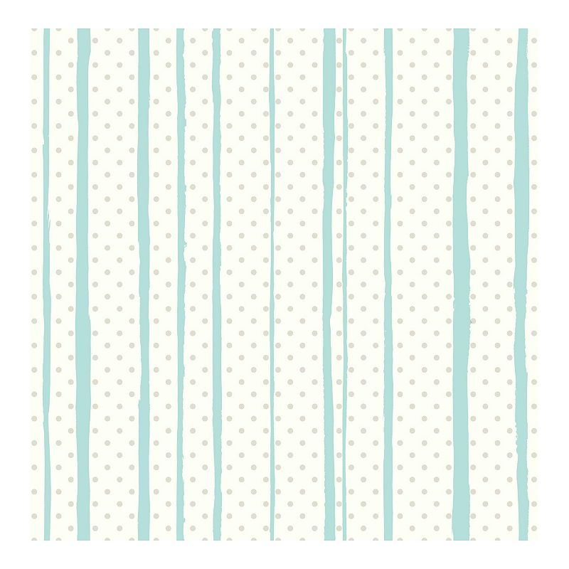 RoomMates All Mixed Up Striped Peel & Stick Wallpaper, Multicolor
