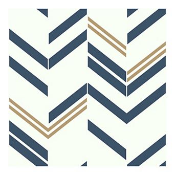 RoomMates Chevron Peel & Stick Wallpaper