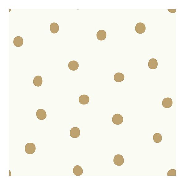 RoomMates Dots Peel & Stick Wallpaper