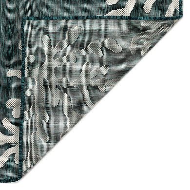Liora Manne Carmel Coral Border Indoor Outdoor Rug