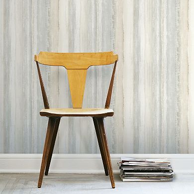 RoomMates Watercolor Stripe Peel & Stick Wallpaper