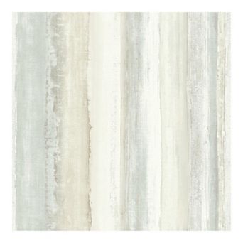 RoomMates Watercolor Stripe Peel & Stick Wallpaper