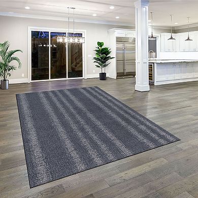 Liora Manne Cyprus Ombre Stripe Wool Rug