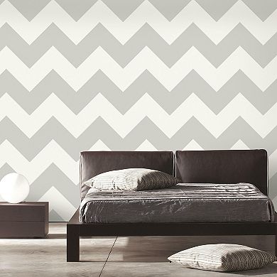 RoomMates Large Chevron Peel & Stick Wallpaper