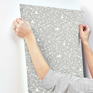 RoomMates Polka Dot Peel & Stick Wallpaper