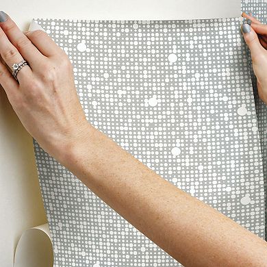 RoomMates Polka Dot Peel & Stick Wallpaper