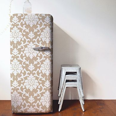 RoomMates Damask Peel & Stick Wallpaper