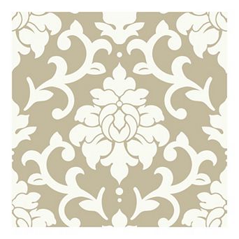 RoomMates Damask Peel & Stick Wallpaper