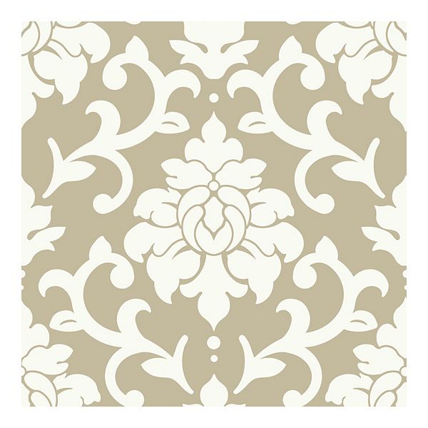 RoomMates Damask Peel & Stick Wallpaper