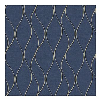 RoomMates Wave Peel & Stick Wallpaper
