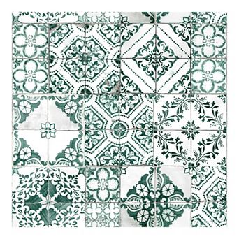 RoomMates Mediterranean Tile Peel & Stick Wallpaper