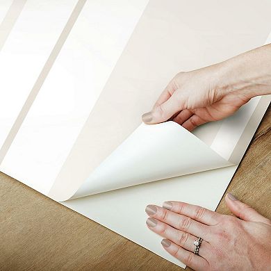 RoomMates Stripes Peel & Stick Wallpaper