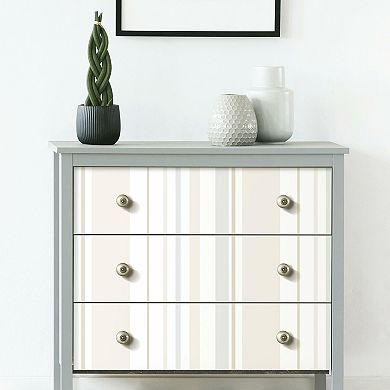 RoomMates Stripes Peel & Stick Wallpaper