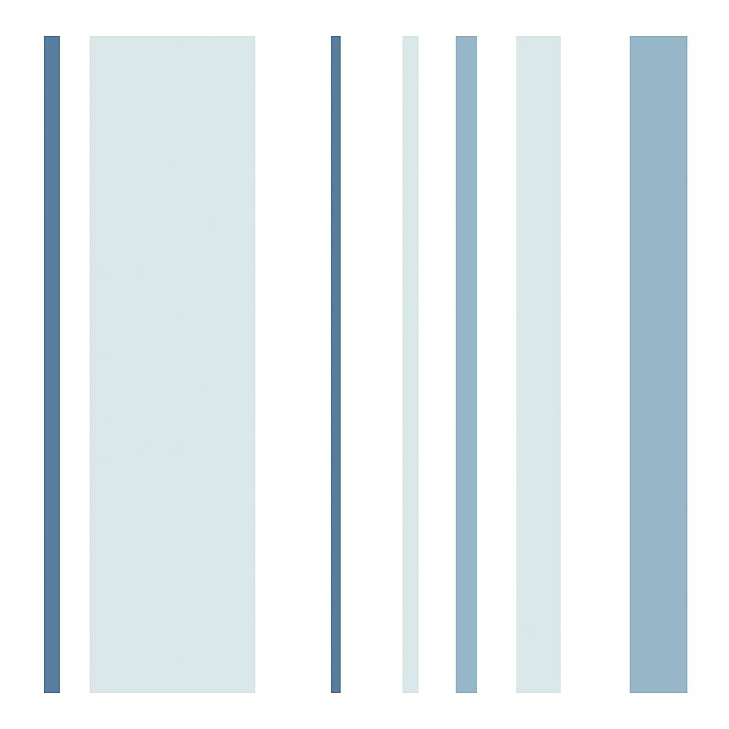 RoomMates Stripes Peel & Stick Wallpaper, Blue