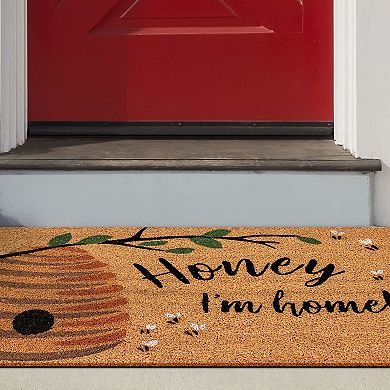 Liora Manne Natura Honey I'm Home Coir Doormat - 18" x 30"
