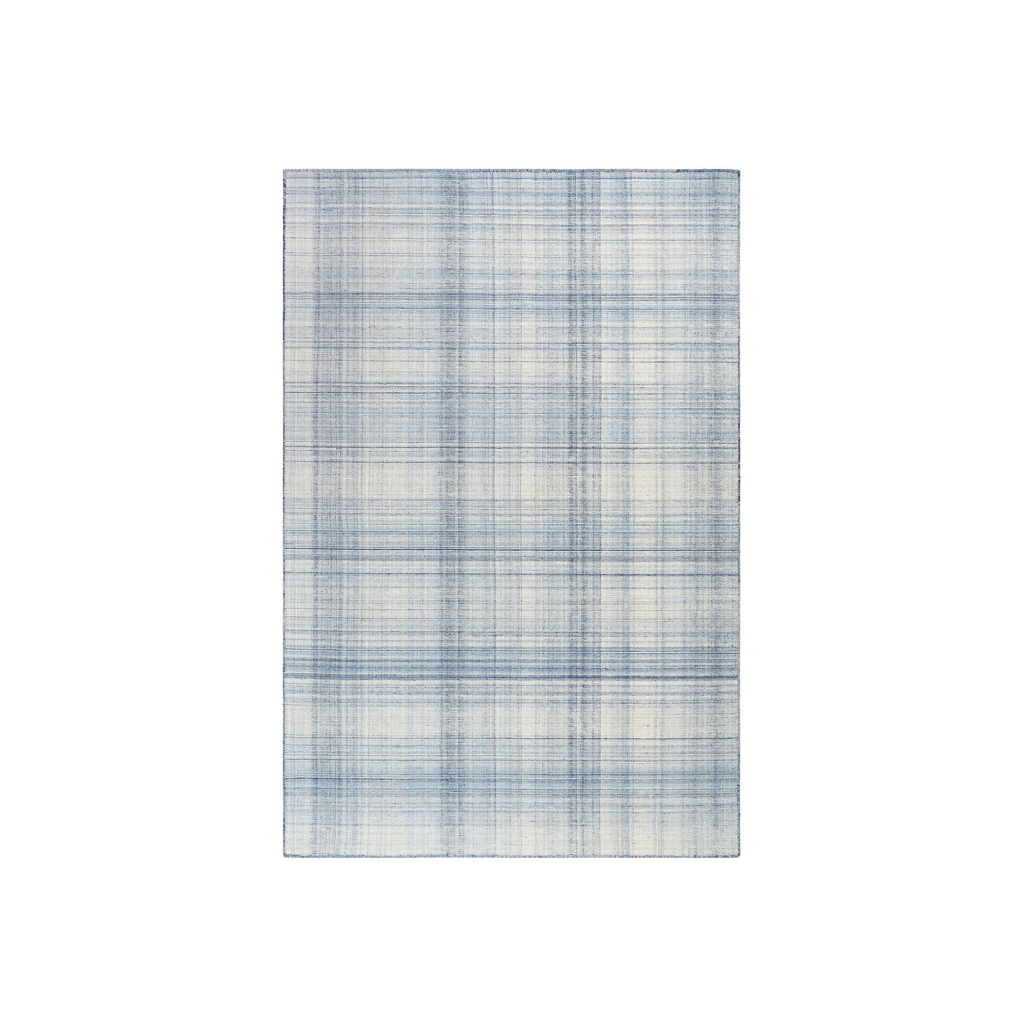Liora Manne Preston Plaid Indoor Outdoor Rug, Blue