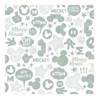 Disney's Mickey Mouse Icons Peel & Stick Wallpaper by RoomMates