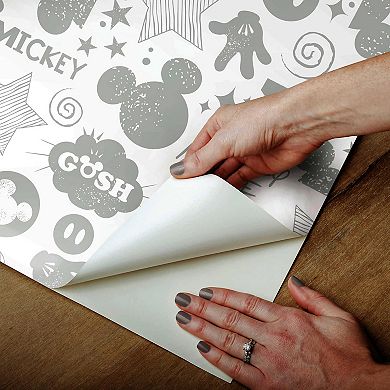 Disney's Mickey Mouse Icons Peel & Stick Wallpaper by RoomMates