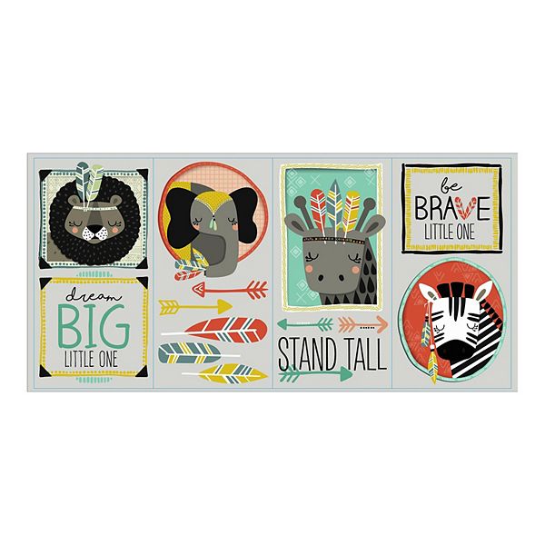 RoomMates Little Explorer Animal Wall Decals