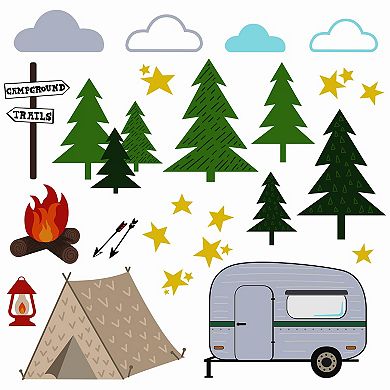 RoomMates Camping Wall Decals