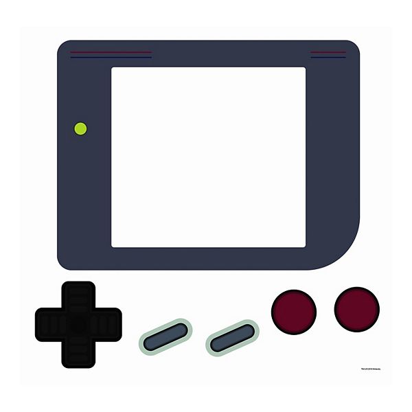 Roommates Nintendo Gameboy Dry Erase Wall Decals
