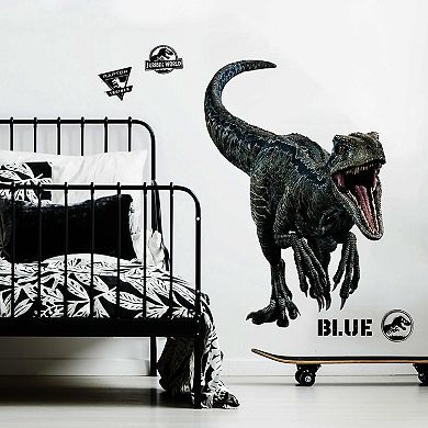 RoomMates Jurassic World 2 Blue Velociraptor Wall Decal