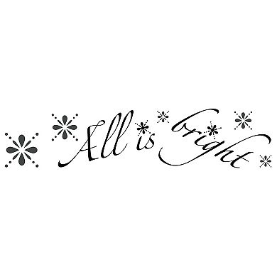 RoomMates All Is Calm Bright Wall Decal