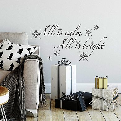 RoomMates All Is Calm Bright Wall Decal
