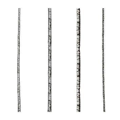 RoomMates Realistic Birch Trees Peel & Stick Wall Decals