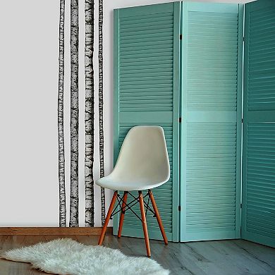 RoomMates Realistic Birch Trees Peel & Stick Wall Decals