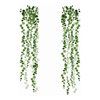 RoomMates Faux String Of Pearls Vine Wall Decal