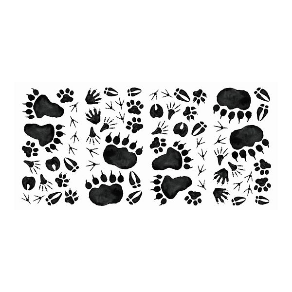 RoomMates Animal Tracks Wall Decals
