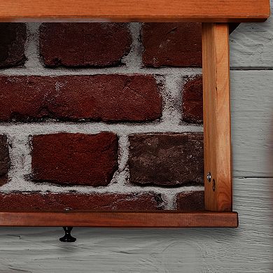 RoomMates Faux Red Brick Peel & Stick Wall Decal