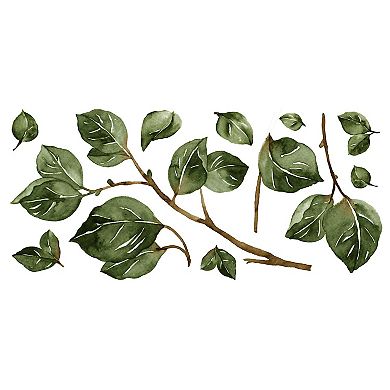 RoomMates Leaves Peel & Stick Wall Decals