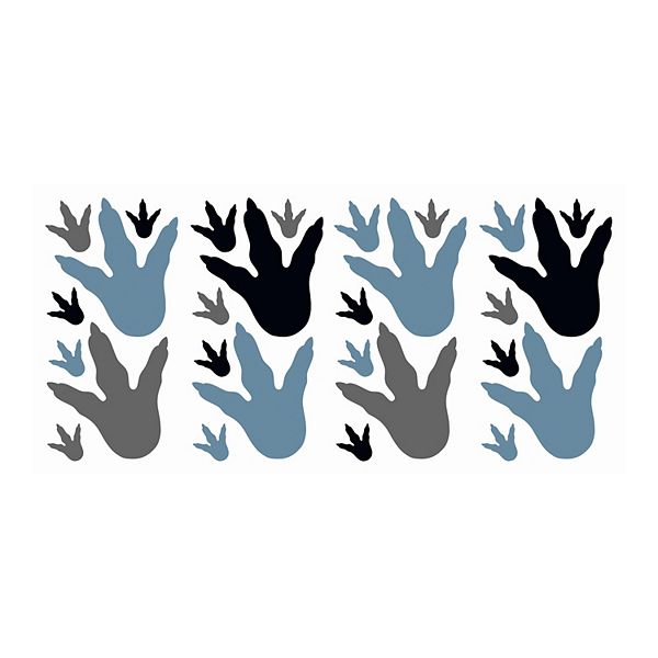 RoomMates Dinosaur Feet Peel & Stick Wall Decals