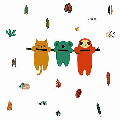 RoomMates Koala Sloth Peel & Stick Wall Decals