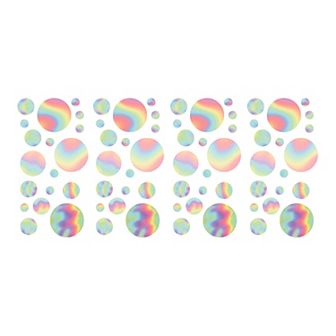 RoomMates Holographic Circle Peel & Stick Wall Decal