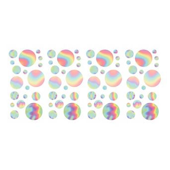 RoomMates Holographic Circle Peel & Stick Wall Decal