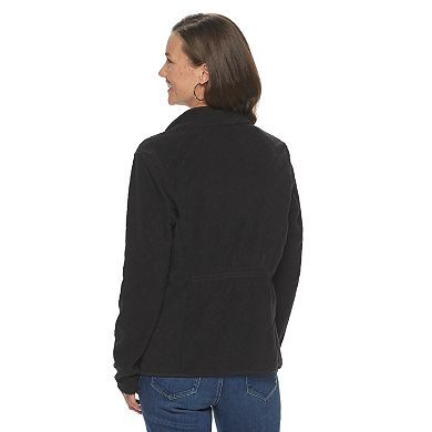Women's Croft & Barrow® Fleece Zip-Front Jacket