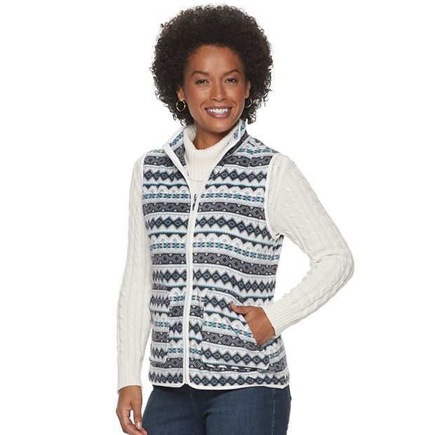 Women s Croft Barrow Fleece Vest