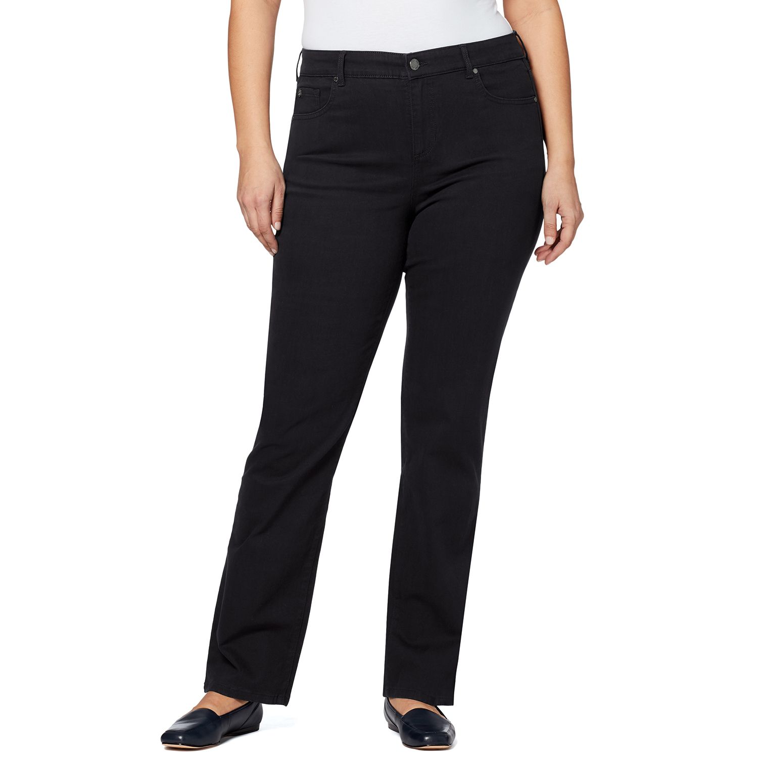 bandolino amy modern straight jeans